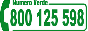 Numero verde 800 125 598
